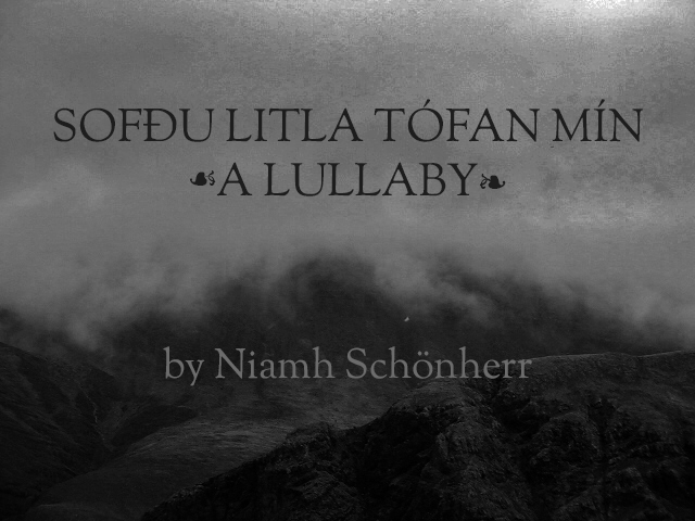 Sofðu litla tófan mín&colon; A Lullaby